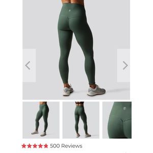 LIFT YOURSELF UP 7/8 LEGGINGS (FOREST GREEN)